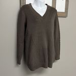 Athleta Repreve Teton V-neck Relaxed Sweater- Small Photo 2