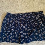 Abound NWT  navy floral plus size shorts 3X Photo 3