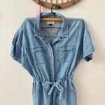 Universal Threads Universal Thread Denim Chambray Boiler Cotton Jumpsuit Size 4 Photo 3