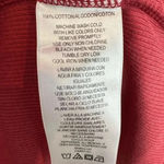 Calvin Klein CK Jeans Burgundy Ribbed Long Sleeve Sweater Midi Dress Size Large Photo 9