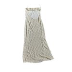 Scott McClintock Strapless Gown Open Back Champagne Gold Art Deco Formal Size 12 Photo 5