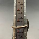 Large Natural Turquoise VTG Navajo Sterling Silver Ring Rope Bezel Size 5.5 Blue Photo 10