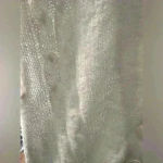 None Cable knit cardigan. Chucky. Oversized. Boxy. Cap sleeve. Large button. Size M Photo 8