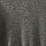 Charter Club  100% Cashmere Ribbed Cowl Neck Sweater Gray Medium Photo 5