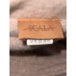 Scala Brand New  Women's Boiled Wool Cloche Hat with Flower Taupe Photo 4