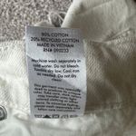 PacSun Shorts Womens 27 White Rigid Frayed Hem Vintage Cut Off Casual Festival Photo 4