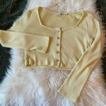 Crop top Mustard Yellow Size M Photo 0