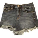 Celebrity Pink Jean Shorts SIZE 3/26 Raw Hem Stretch Festival Boho daisy duke Photo 0