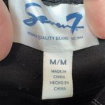 Seven7 Women's Black Check Skinny Ponte Pants Size M Casual Photo 2