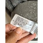 ZARA  Rhinestone strapless women's party dress taupe brown size Medium. in EUC Photo 9