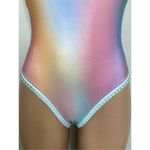 PilyQ New. PQ Platinum golden hour crochet trim one piece. Small. $168 Photo 5
