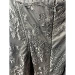 Monique Lhuillier  Cocktail Black Lace Mini Dress Sz. 10 Photo 3