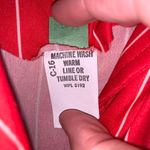 NWT Pin Up Style Red Pinstripe Dress Montgomery Ward Dress Size M Photo 4