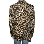 Roz & Ali  leopard print open drape front cardigan Photo 3