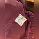 Roller Rabbit Mauve Mini Dress Tiered Ruffle Hem Long Sleeve Casual Boho Dress Photo 5