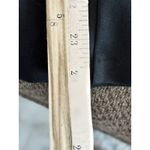 Talbots Womens Top Black Knit Gold Tone Horsebit Peplum 3/4 Sleeve 1X Photo 4