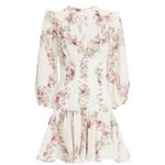 Zimmermann NWT  Floral Linen Dress Size 1 Photo 1