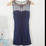 Hailey Logan blue jeweled neckline dress Photo 12