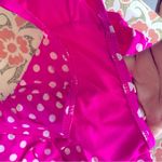 Catalina  Tummy Control Pink
White Polka Dot One Piece
Swimsuit Size Large Photo 6