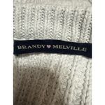 Brandy Melville Women's Gray Crewneck Long Sleeve Knit Sweatshirt Sweater Top S Photo 2