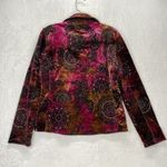 Chico's  Jacket‎ Womens 0 Small Velvet jewel Lele sparkly hippie artsy boho chic Photo 7
