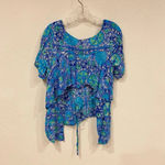Plenty By Tracy Reese  Backless Top Size Large EUC Photo 2