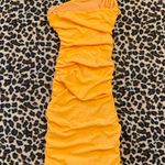 Princess Polly REECE MINI DRESS ORANGE size 4 Photo 6