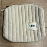 Chloé NEW Chloe Parfum Quilted Cotton Cosmetic Bag Photo 0