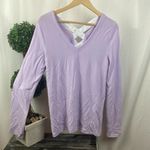 Lilly Pulitzer Lavender Luxletic Aerli Long Sleeve Tee T Shirt Top S Photo 2