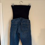 BLANQI Women's Dark Blue Skinny Jeans Maternity 4 Pregnancy Stretch Comfort Photo 2