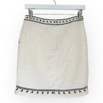 Anthropologie NWT Dolan Left Coast Tully Textured Mini Skirt Black White XS Photo 3