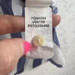 Lucky Brand Womens Plus 2X Stripe Tie Back Shirt Lightweight Cap Sleeve Striped Photo 9