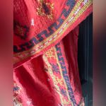 easel Boutique Embroidered Red Off-Shoulder Top Photo 1