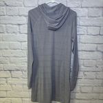 Athleta coverup dress swim coverup Tall Purple Lilac Hooded Long Sleeve Med Photo 9