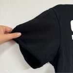 Opening Ceremony  Black & White Graphic Print Short Sleeve Sweatshirt Womens S Photo 1