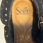 Sofft Brinkley Laser Cut Black Leather Bootie Size 7 Photo 6