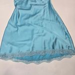 MORE TO COME Hallie Mini Dress in Blue XS Photo 3