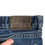 Ralph Lauren Lauren  High Rise Distressed Denim Shorts in Dark Wash Size 6 Photo 3