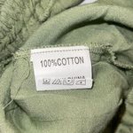 Princess Polly  Pull On‎ Elastic Waist Drawstring Cotton Shorts Size 2 Green NWT Photo 7