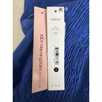 AQUA ‎ Women's Royal Blue Rayon Blend Midi Dress - Casual Cocktail Photo 6