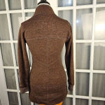 Title Nine  Womens Brown Wool Blend Full Zip Jacket‎ XS Photo 1