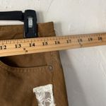 prAna ‎ Skirt 8 Brown Corduroy Mini Lace Patchwork Boho Organic Cotton Fairy Photo 2