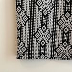Forever 21  NEW black white geometric printed straight pencil skirt ~ NWT Small Photo 3