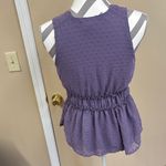 Alya Textured Purple Tank Top Photo 1