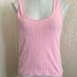 J.Crew Pink Pointelle Tank Top Medium Photo 0