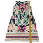 JM Collection Womens Petite Small Floret Sheath Keyhole Dress Hawaiian Tropical Photo 8