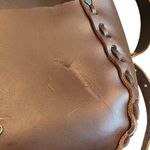 Vintage 1970's Leather Boho Saddle Handbag Photo 12