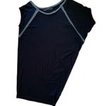 ALLSAINTS Tessi Black Asymmetrical Mini Dress Photo 1