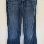 7 For All Mankind Distressed Wide Leg Trouser Jeans Size 0 VGUC Photo 0