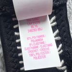 Victoria's Secret The Fabulous Crochet Trim Bikini Top Bra 32B Black Swimwear Photo 3